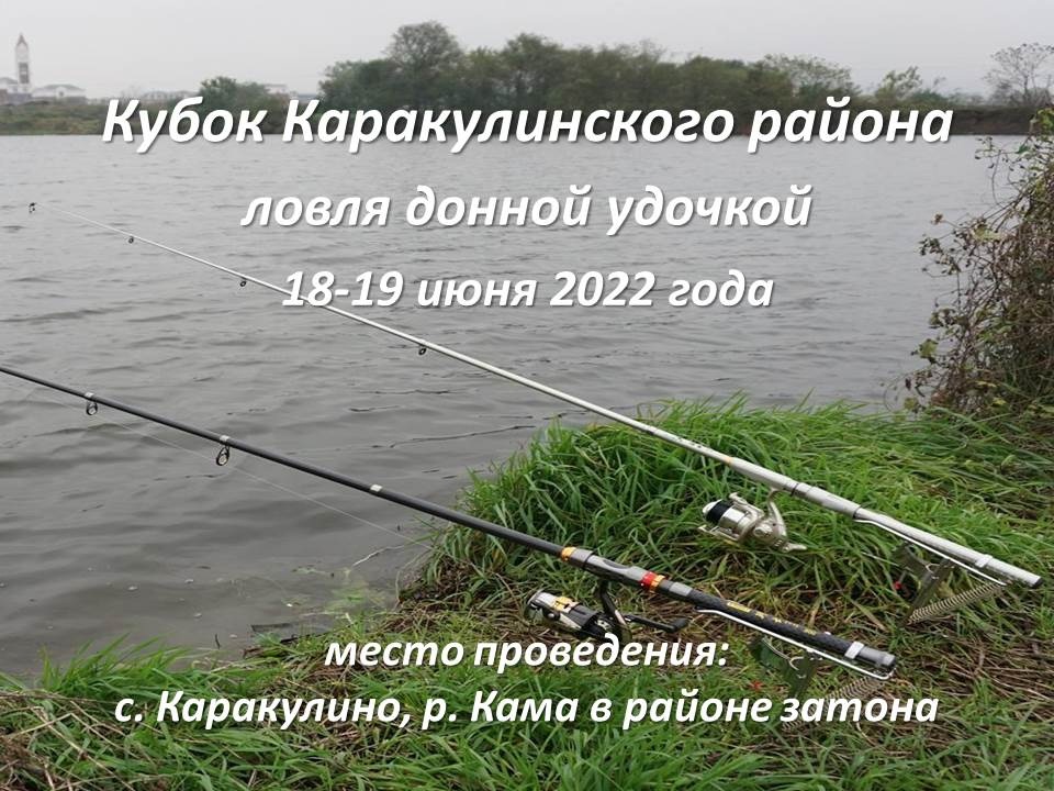 Кубок Каракулинского района по рыболовному спорту.
